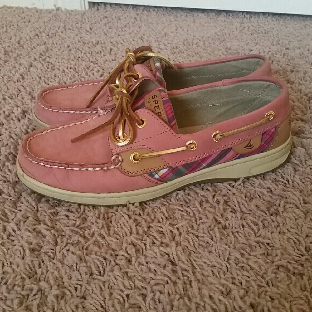 Pink Sperry's